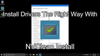 Install NVIDIA Drivers The Right Way  Debloat Driver And Get Better FPS Using NVClean Install [upl. by Pinchas529]