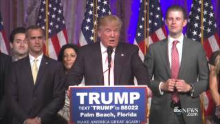 Donald Trump Delivers Florida Victory Speech in FULL SPEECH [upl. by Fraze]