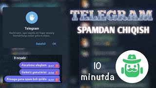 TELEGRAMDAN 1 YILLIK SPAMDAN CHIQDIM [upl. by Namsu960]