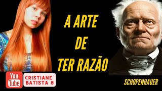 A ARTE DE TER RAZÃƒO  38 ESTRATAGEMAS SCHOPENHAUER  AUDIOBOOK COMPLETO [upl. by Illil]