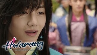 Kim Tae Hyung quotHwarang That sounds nicequot Hwarang Ep 2 [upl. by Leahcimnaes]