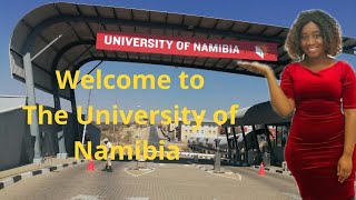 Studying in Namibia  Requirements Fees Permits Student Accommodation UniversityofNamibia [upl. by Edrea]