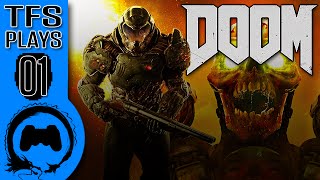 DOOM  01  TFS Plays TeamFourStar [upl. by Airakaz]