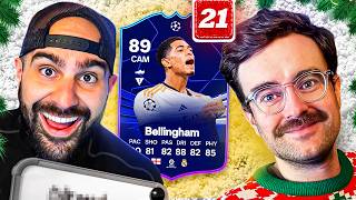 FC24 Squad Builder Showdown Advent UCL BELLINGHAMI Day 21 vs AA9Skillz [upl. by Pierrette495]