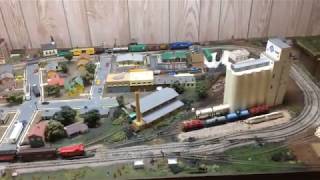 N Scale Layout Tour [upl. by Faith18]