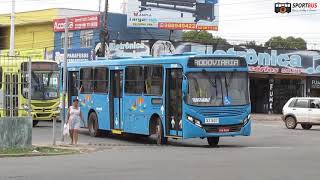 Movimentação de ônibus 01  Terminal Cohab São Luís  MA [upl. by Garling]