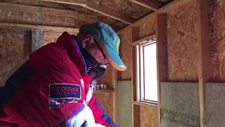 How to properly insulate your shed Cabin House or your Garage [upl. by Friedberg264]