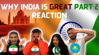 Reaction to Why India is great 2  Foreigners reaction to India  Pakistani Reaction to India [upl. by Eahsat]