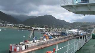 Interislander ferry crossing  Wellington to Picton NZ [upl. by Marielle491]