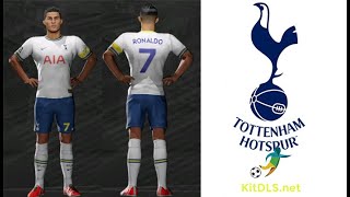 Kit Logo Tottenham DLS Dream League Soccer 2023  2024 [upl. by Olenolin]