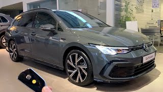 New VOLKSWAGEN Golf 8 VARIANT RLine 2021  FULL indepth REVIEW exterior interior 150 HP TDI [upl. by Nuri]