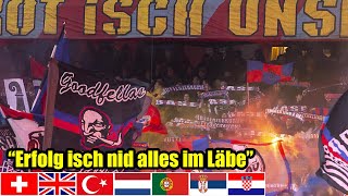 Basel Chant With Translated Lyrics quotErfolg isch nid alles im Läbequot  Muttenzerkurve  Switzerland [upl. by Jepson]