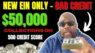 EASIEST 50000 GUARANTEED APPROVAL BUSINESS LOANS WITH A 500 CREDIT SCORE FOR BAD CREDIT [upl. by Polash263]