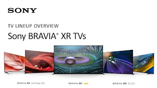 Sony TV Lineup Overview  2021 BRAVIA® XR Models Explained [upl. by Dachi378]