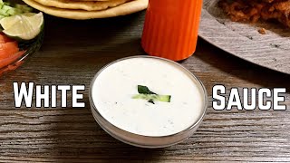 Halal Guys White Sauce recipe  Best White Sauce Easy recipe [upl. by Oremor]