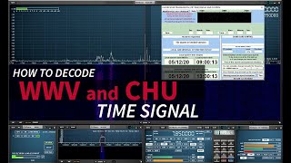 Decoding WWV and CHU time signals with CLOCK and SDR [upl. by Asirralc]