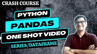 Python PANDAS Class 12  One Shot Video  Data Handling Using Pandas  Class 12 IP [upl. by Alket]