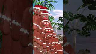 RAGATHA DOMINO EFFECT MUÑECOS THE AMAZING DIGITAL CIRCUS Shorts 3danimation [upl. by Ahseined712]