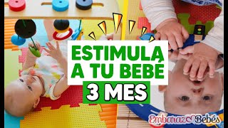 ✨🎶 Ejercicios para ESTIMULAR a BEBÉS de 3 Meses [upl. by Renrag]