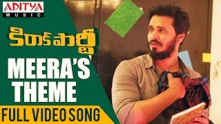 Meeras Theme Full Video Song  Kirrak Party Video Songs  Nikhil Siddharth  Simran [upl. by Juan]