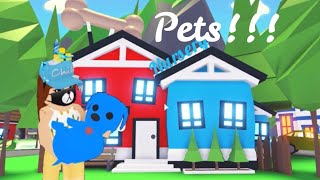 PETS UPDATE IS HERE Roblox Adopt me new nursery new map hatching eggs  Its SugarCoffee [upl. by Asiat322]