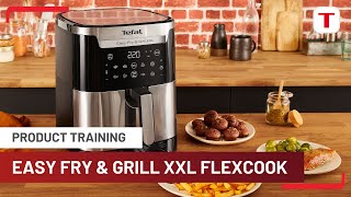 Tefal Easy Fry amp Grill XXL Flexcook EY801D  How to use Flexcook [upl. by Omsare]