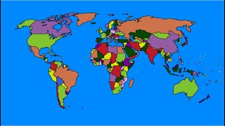 Yakko’s World Updated to 2024 flipaclip geography animation [upl. by Eelyrehc]