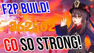 C0 Hu Tao is INSANE 4★ Weapon Showcase Build and MORE  Genshin Impact Build and Guide [upl. by Kaspar]