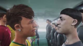 Nike Football Ad The Last Game introducing cartoons of Ronaldo Neymar Jr  Rooney Zlatan amp more [upl. by Sommers]