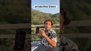 Indian IPhone 16 Owners iphone16 appleiphone iphoneshorts funnyshorts [upl. by Haerr963]