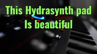 The Hydrasynth makes really beautiful pads [upl. by Zosema78]