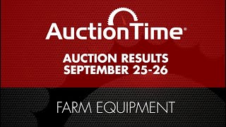 Farm Equipment Auction Results  September 2526 2024 [upl. by Desiri]