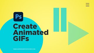 How to Create Animated GIFs in Photoshop — How to Use Adobe Photoshop Part 50 [upl. by Theodore]