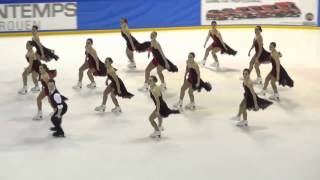 French Cup 2016  Fusion Senior  Short Program [upl. by Haimrej]