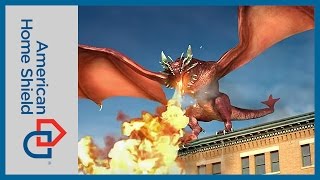 American Home Shield Commercials  Dragon [upl. by Len239]