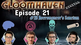 💀 Gloomhaven Episode 21  Necromancers Sanctum 20  DampA Playthrough [upl. by Drusilla]