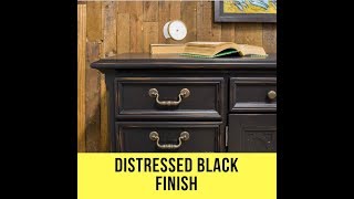 How to Get the Distressed Black Finish [upl. by Etteinotna679]