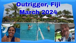 Outrigger Fiji Beach Resort 2024  with new slide [upl. by Erl]