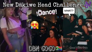 🎶DBN GOGO🎉NEW DAKIWE DANCE CHALLENGE💃  HEAD CHALLENGE🇿🇦SOUTH AFRICAN AMAPIANO DANCE [upl. by Silyhp]