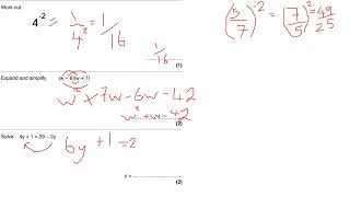 Maths Tutoring for KS2 KS3 and GCSE Mathematics Mix of Non Calculator Topics GCSE 91 Maths [upl. by Ecinrahs834]