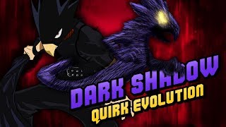 Tokoyami Fumikage Tsukuyomi Dark Shadow Quirk Evolution  My Hero Academia [upl. by Rumpf]