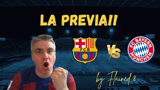 Previa FC Barcelona Bayern de Munich de championsleague [upl. by Jorgenson]