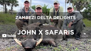 Zambezi Delta Delights  John X Safaris in Mozambique [upl. by Anamor]