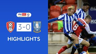 Rotherham United v Sheffield Wednesday  Extended highlights  202021 [upl. by Aihn]