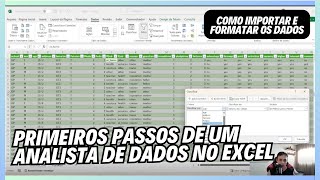 Excel Básico para Análise de Dados [upl. by Neillij]