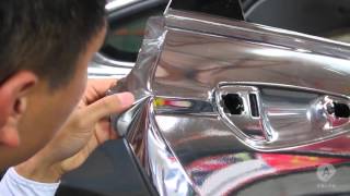 Arlon Chrome wrapping film Ultimate Premium Plus Tutorial [upl. by Leia]