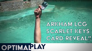 Its a Dilemma Arkham Horror LCG  The Scarlet Keys Preview  Optimal Play [upl. by Berga]