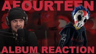 AFOURTEENs brutal and chaotic opus AUDIBLE HEROIN album reaction [upl. by O'Toole762]