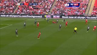 Leyton Orient vs Rotherham United  League One Playoff Final 201314 [upl. by Ainedrag535]