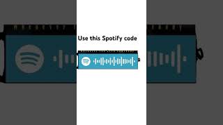 Use this Spotify code [upl. by Etnauj858]